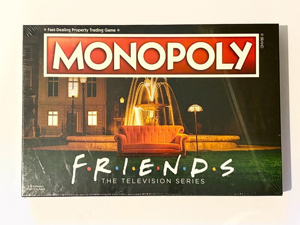 Monopoly Friends Board Game Sealed USAopoly TV Series Edition New 2000s